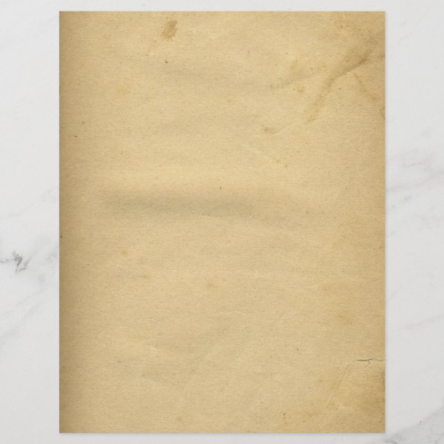Blanco Antiek papier van 1880 (Voorkant)