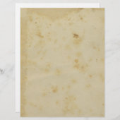 Blanco Antiek papier, verhard en vervormd (Voorkant / Achterkant)