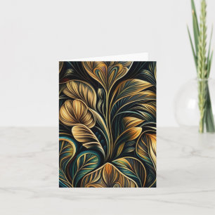 Blanco art nouveau 14 wenskaart kaart