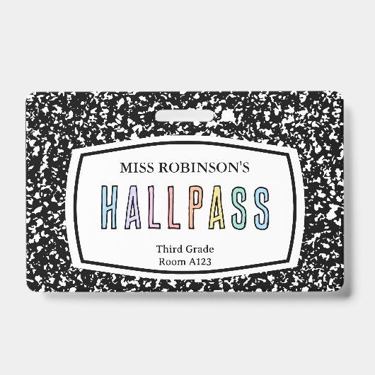 BLANCO BADGE (Voorzijde)