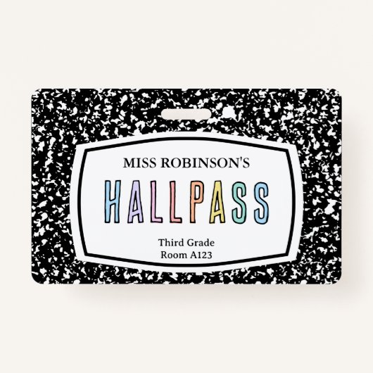 BLANCO BADGE (Voorkant)