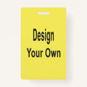 blanco badge (Voorkant)