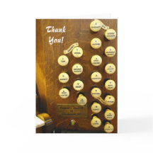 Blanco bedankkaart - Mijn ideale orgel