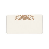 Blanco |  bibliotheek etiket (Voorkant)