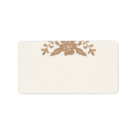 Blanco |  bibliotheek etiket