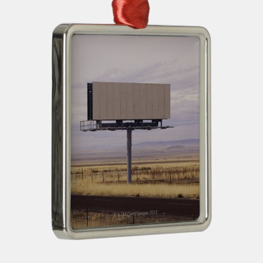 Blanco Billboard Metalen Ornament (Rechts)