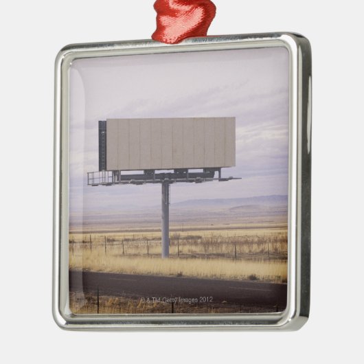 Blanco Billboard Metalen Ornament (Links)