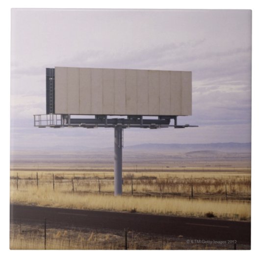 Blanco Billboard Tegeltje (Voorkant)