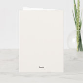 Blanco Binnenkant | Waterverf Kerststal Scene Kaart (Achterkant)