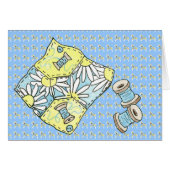 Blanco binnenste Quilter-kaart (Voorkant Horizontaal)