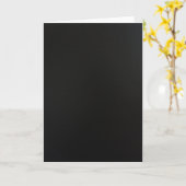 Blanco Blackboard-achtergrond Kaart (Gele Bloem)