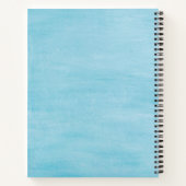 Blanco cookoek voor ontvangst om in te schrijven notitieboek (Achterkant)