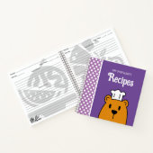 Blanco cookoek voor ontvangst om in te schrijven notitieboek (Binnen)