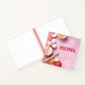 Blanco cookoek voor ontvangst om in te schrijven notitieboek (Binnen)