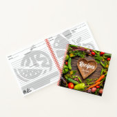 Blanco cookoek voor ontvangst om in te schrijven notitieboek (Binnen)