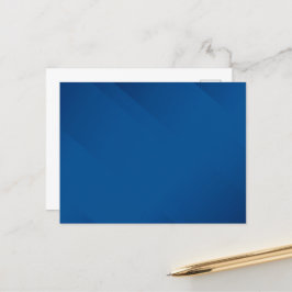 BLANCO CREËER JE EIGEN BLAUWE BRIEFKAART