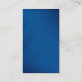 BLANCO CREËER JE EIGEN BLAUWE VISITEKAARTJE (Achterkant)