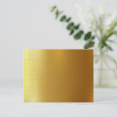 BLANCO CREËER JE EIGEN GOUDEN BRIEFKAART (Staand voorkant)