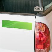 BLANCO CREËER JE EIGEN GROENE BUMPERSTICKER (Op Truck)