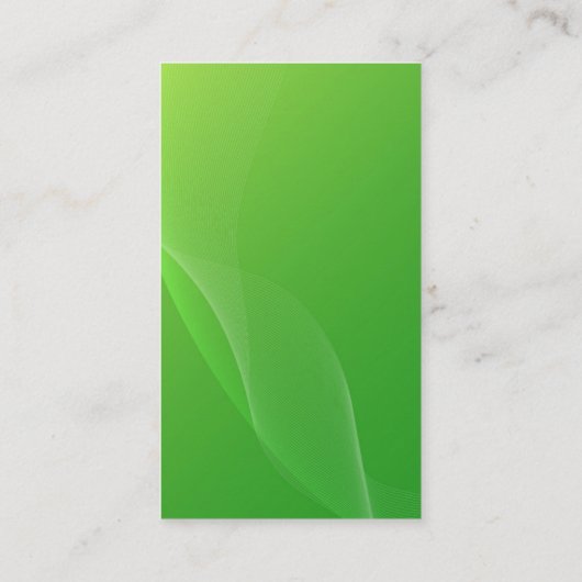 BLANCO CREËER JE EIGEN GROENE VISITEKAARTJE (Achterkant)