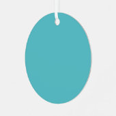 Blanco Creëer je eigen Metalen Ornament (Voorkant links)