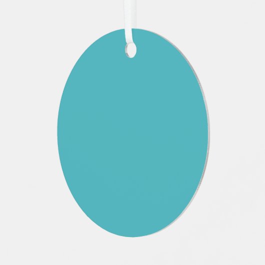 Blanco Creëer je eigen Metalen Ornament (Voorkant links)