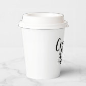 Blanco Creëer je eigen Papieren Bekers (Rechts)