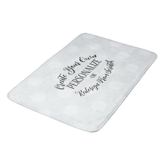 blanco - Creëer uw eigen Badmat (Gekanteld)