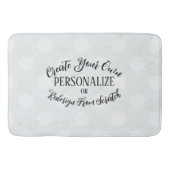blanco - Creëer uw eigen Badmat (Voorkant)