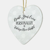  blanco - Creëer uw eigen Keramisch Ornament (Links)