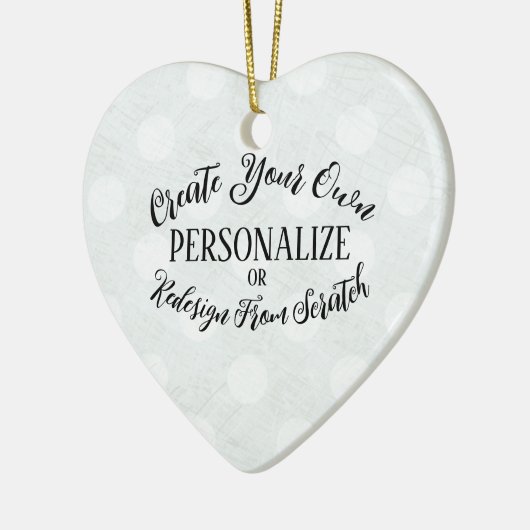  blanco - Creëer uw eigen Keramisch Ornament (Links)