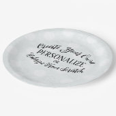  blanco - Creëer uw eigen Papieren Bordje (Gekanteld)