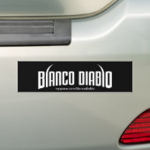 Blanco Diablo Bumpersticker Logo (Op auto)