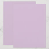 Blanco dikke Paars deeg invite (Voorkant / Achterkant)