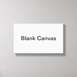 Blanco doek canvas afdruk