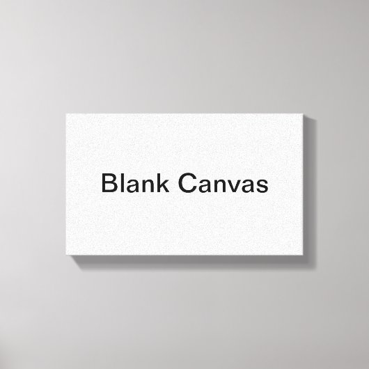 Blanco doek canvas afdruk (Voorkant)