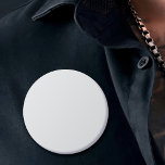 Blanco effen witte 2,25-inch diameter ronde button 5,7 cm<br><div class="desc">Deze witte badges kunnen twee doelen dienen. U kunt monsters bestellen om de pinkwaliteit van Zazzle te bekijken voordat u een grote bestelling plaatst. Of je kunt ze gebruiken als basis voor je eigen ambachten en creaties. Deze badge meet een diameter van 2, 25 inch. Voor meer voorbeeldproducten, bezoek mijn...</div>