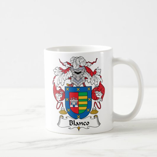 Blanco Family Crest Koffiemok (Rechts)