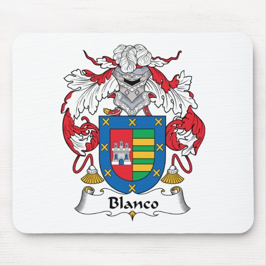 Blanco Family Crest Muismat (Voorkant)