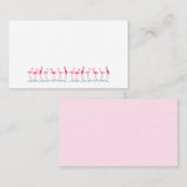 Blanco Flamingo's Tafel Zitplaatsen Plaats Kaarten Plaatskaartje (Voorkant / Achterkant)