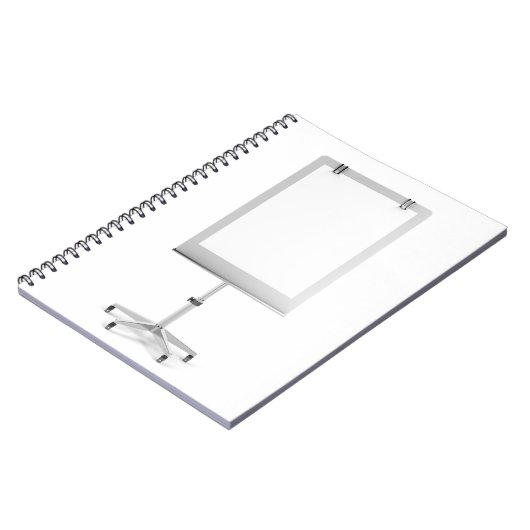 Blanco flip-diagram notitieboek (Linkerzijde)