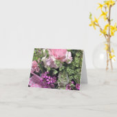 Blanco Floral Note Card Kaart (Gele Bloem)