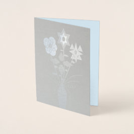 Blanco Folie Kaart met ventilator