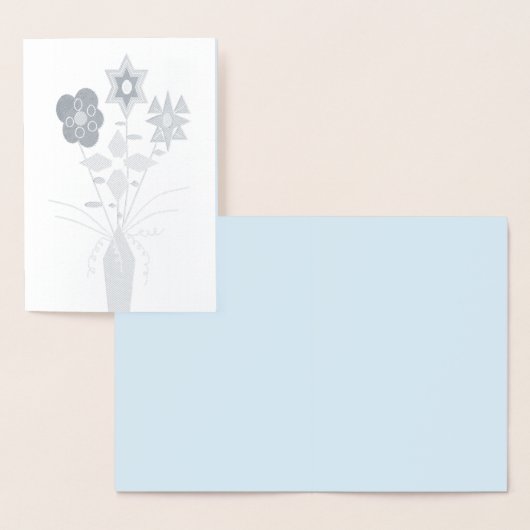 Blanco Folie Kaart met ventilator (Display)