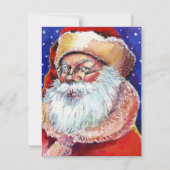 Blanco geheime uitnodiging tot aankondiging van Sa (Voorkant)