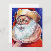 Blanco geheime uitnodiging tot aankondiging van Sa (Voorkant / Achterkant)