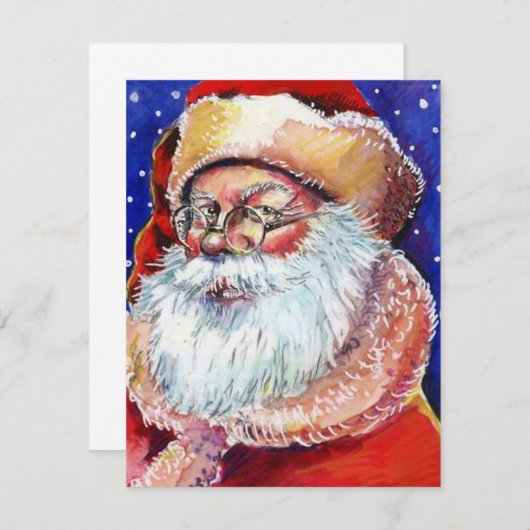 Blanco geheime uitnodiging tot aankondiging van Sa (Voorkant / Achterkant)