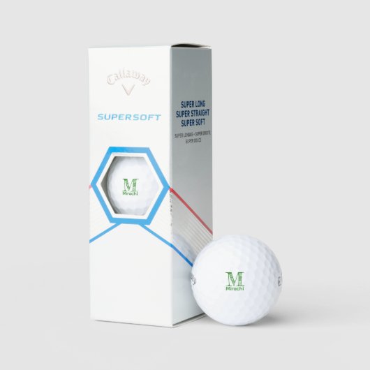 Blanco golfballen, gepersonaliseerd monogram golfballen (Verpakking)