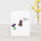 Blanco grootmoederstraalkaart kaart (Gele Bloem)