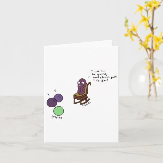 Blanco grootmoederstraalkaart kaart (Gele Bloem)